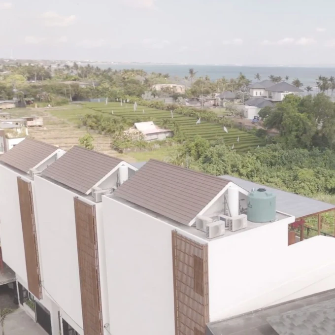 The view from the sky.. beach villa in Bali, Cemagi 2